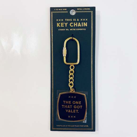 Easy, Tiger  The One That Got Valet Keychain - Picture 1 of 2